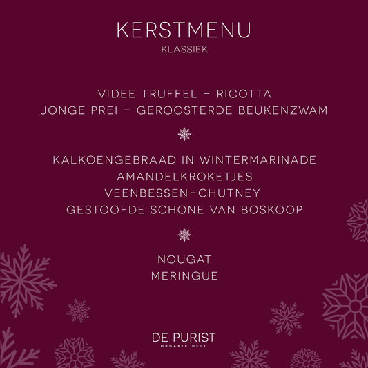 Kerstmenu Klassiek