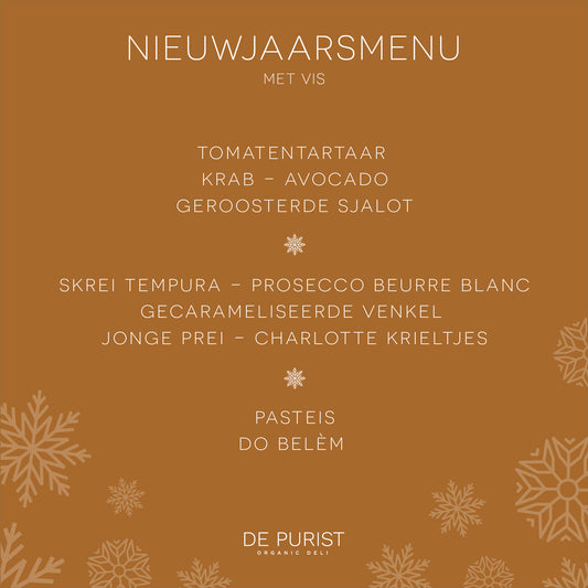 Nieuwjaarsmenu Vis